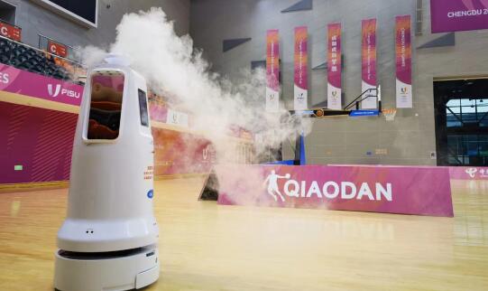 消毒机器人消杀状态图片展示 消毒机器人消杀状态图片展示